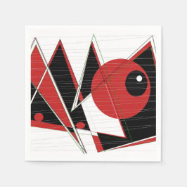 Servilleta De Papel Napkins Red Eye Watching