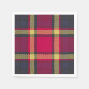 Servilleta De Papel Napkins - Scottish Tartán
