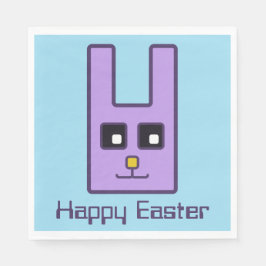Servilleta De Papel Napkins Square Easter Bunny