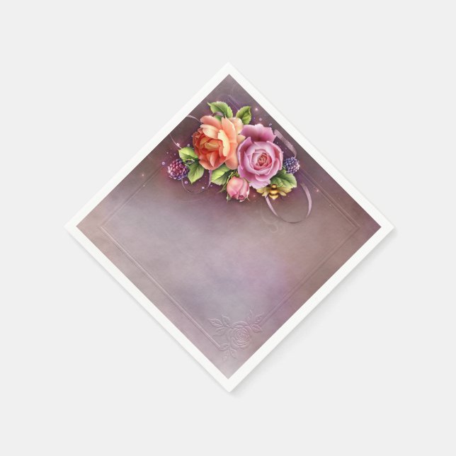 Servilleta De Papel Napkins Standard Cocktail (Borde)