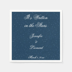 Servilleta De Papel Napkins Starry Night Boda