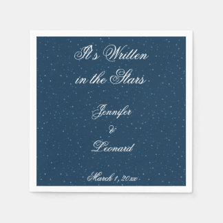 Servilleta De Papel Napkins Starry Night Boda