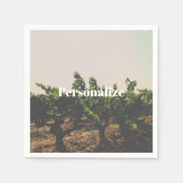 Servilleta De Papel Napkins vineyard