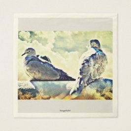 Servilleta De Papel Napolas de papel Love Dove