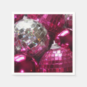 Servilleta De Papel Napolas de papel Pink Baubles