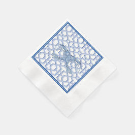 Servilleta De Papel Napoleón de papel de camarón azul