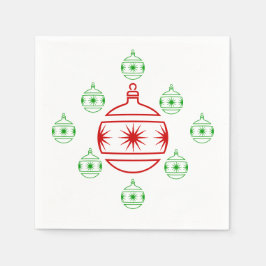 Servilleta De Papel Napoleón de papel - Ornamentos de vacaciones