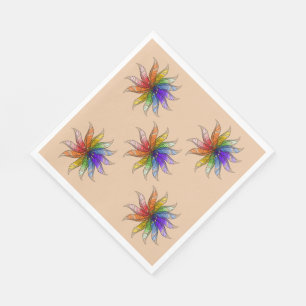 Servilleta De Papel Napoleón de papel - Rueda de color de pluma