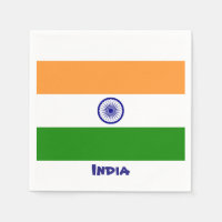 Nápoles de bandera de la India