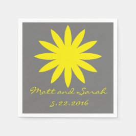 Servilleta De Papel Nápoles de flores lindas