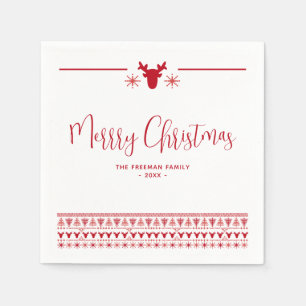 Servilleta De Papel Nápoles de la fiesta de navidad de los moros nórdi