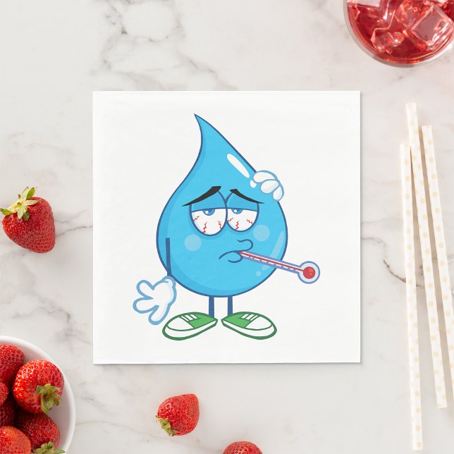 Servilleta De Papel Nápoles de papel de agua potable (Subido por el creador)