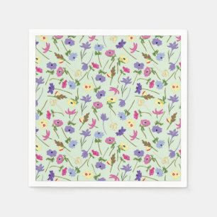 Servilleta De Papel Nápoles de papel de jardín de campo