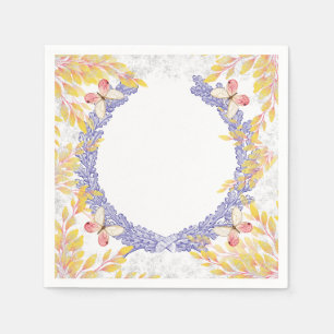 Servilleta De Papel Nápoles de papel de mariposa