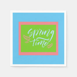 Servilleta De Papel Nápoles de papel de primavera