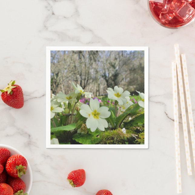 Servilleta De Papel Nápoles de papel de rosa (In situ)