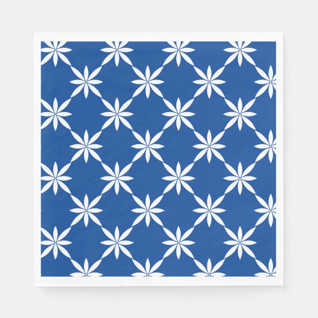 Servilleta De Papel Nápoles de papel floral (Anverso)
