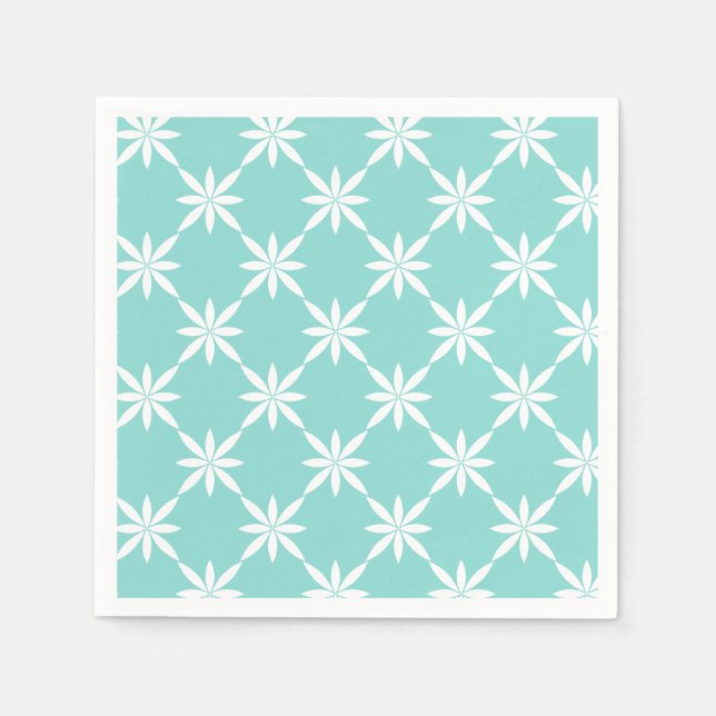 Servilleta De Papel Nápoles de papel floral (Anverso)