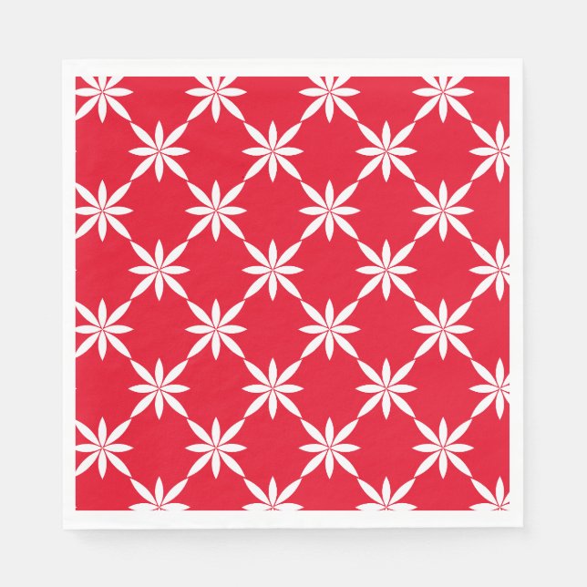 Servilleta De Papel Nápoles de papel floral (Anverso)