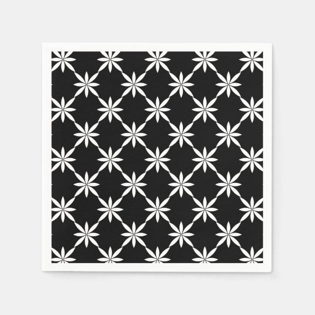 Servilleta De Papel Nápoles de papel floral (Anverso)