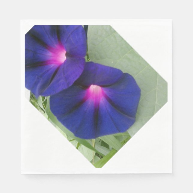 Servilleta De Papel Nápoles de papel floral (Anverso)