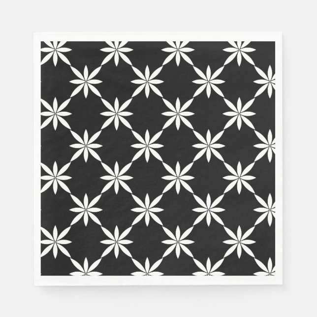 Servilleta De Papel Nápoles de papel floral (Anverso)