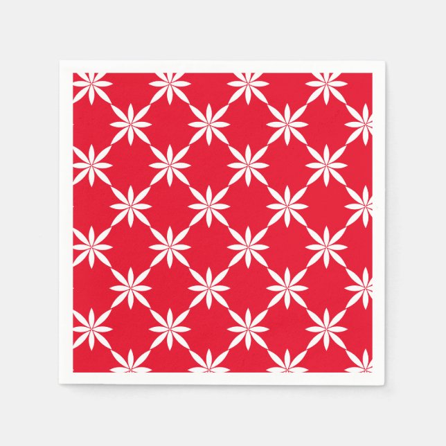 Servilleta De Papel Nápoles de papel floral (Anverso)