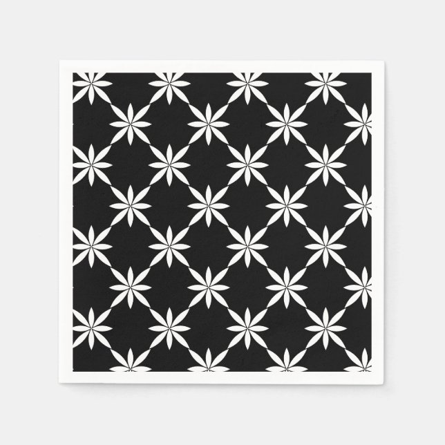 Servilleta De Papel Nápoles de papel floral (Anverso)