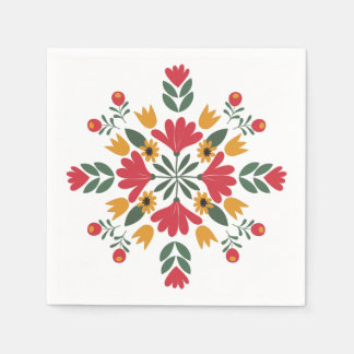 Servilleta De Papel Nápoles de papel floral
