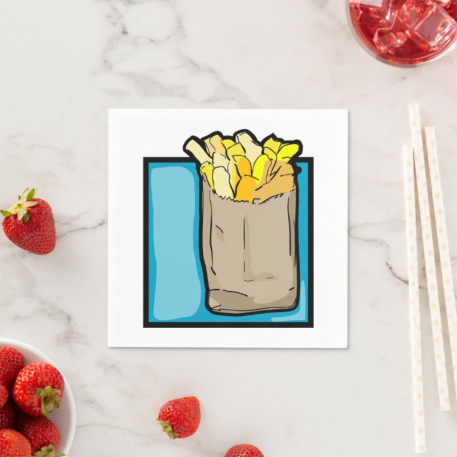 Servilleta De Papel Nápoles de papel frito (Subido por el creador)