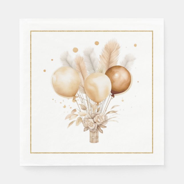 Servilleta De Papel Nápoles de papel infantil nativo americano (Anverso)