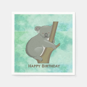 Servilleta De Papel Nápoles de papel Koala Bear Design