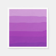 Nápoles de papel morado de color naranja