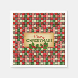 Servilleta De Papel Nápoles de papel navideño