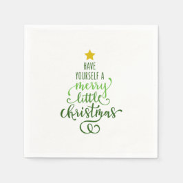 Servilleta De Papel Nápoles de papel navideño