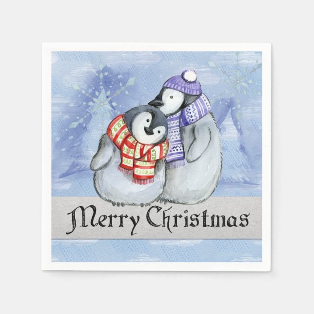 Servilleta De Papel Nápoles de papel navideño (Anverso)