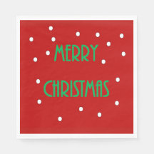 Nápoles de papel navideño