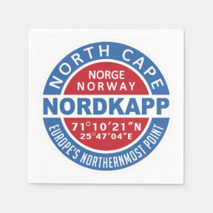 Servilleta De Papel Nápoles de papel NORDKAPP Noruega