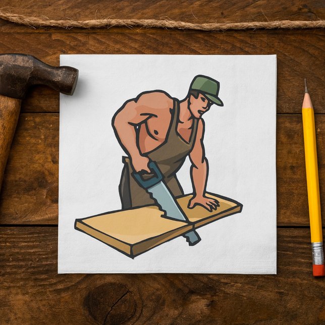 Servilleta De Papel Nápoles de papel para carpinteros (Subido por el creador)