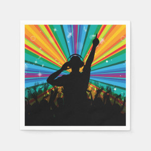 Servilleta De Papel Nápoles de papel para DJ musicales