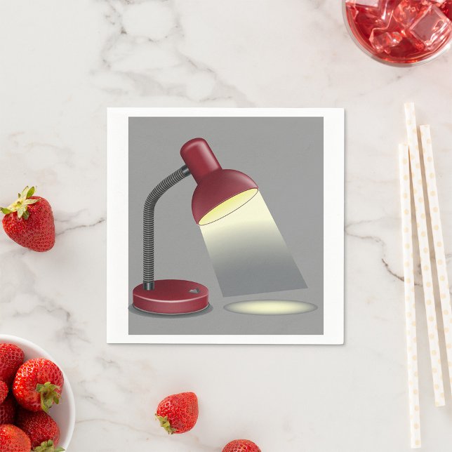 Servilleta De Papel Nápoles de papel para lámparas de mesa (Subido por el creador)