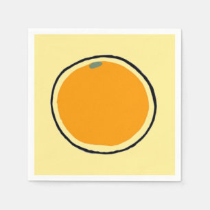 Servilleta De Papel Naranja