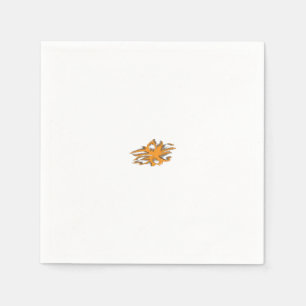 Servilleta De Papel Naranja amarillento, decorativo amarillo anaranjad