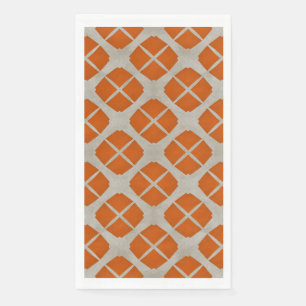Servilleta De Papel Naranja, Beige, Taupe Siglo Medio