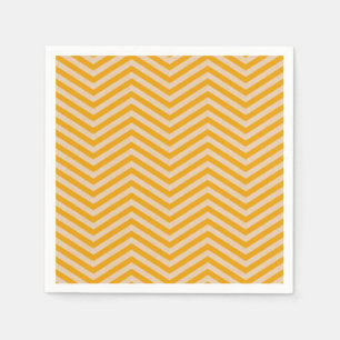 Servilleta De Papel Naranja de calabaza ZigZagZest