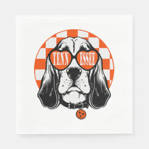 Servilleta De Papel Naranja del montón de Tennessee Perro de TN Top Ro