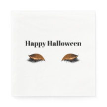 Naranja Glitzy Eyes de Halloween