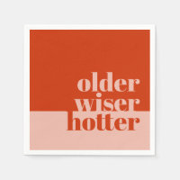Naranja rosa mayor, Wiser, cumpleaños adulto más c