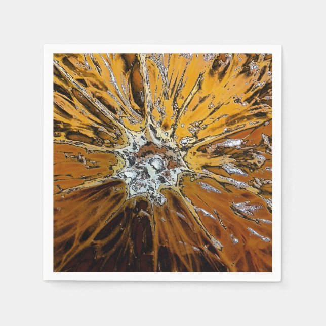 SERVILLETA DE PAPEL NARANJAS (Anverso)