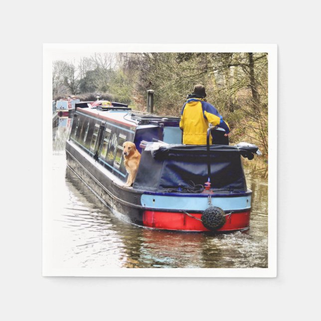 SERVILLETA DE PAPEL NARROWBOAT (Anverso)